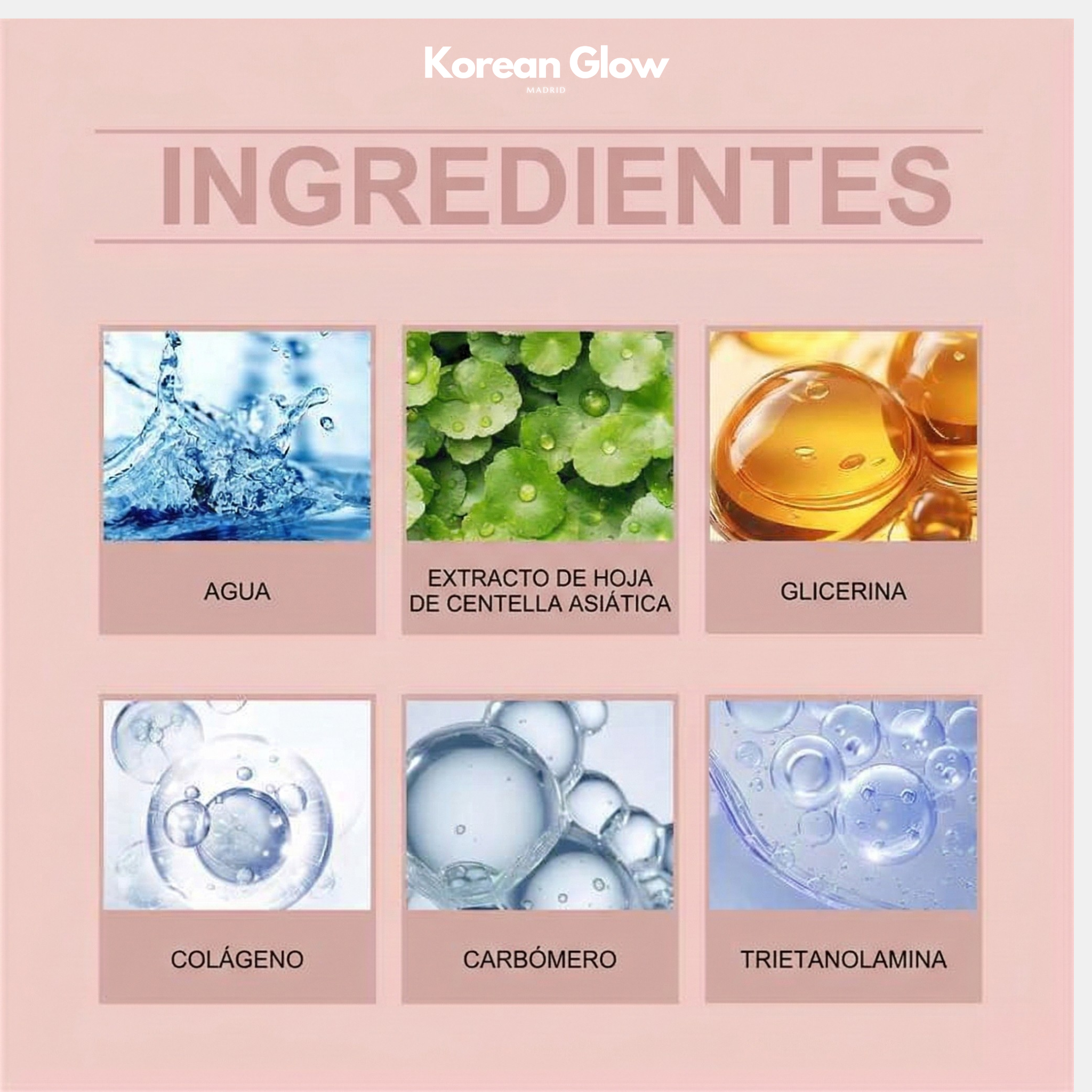 Mascarilla de Colágeno "Efecto Cristal"